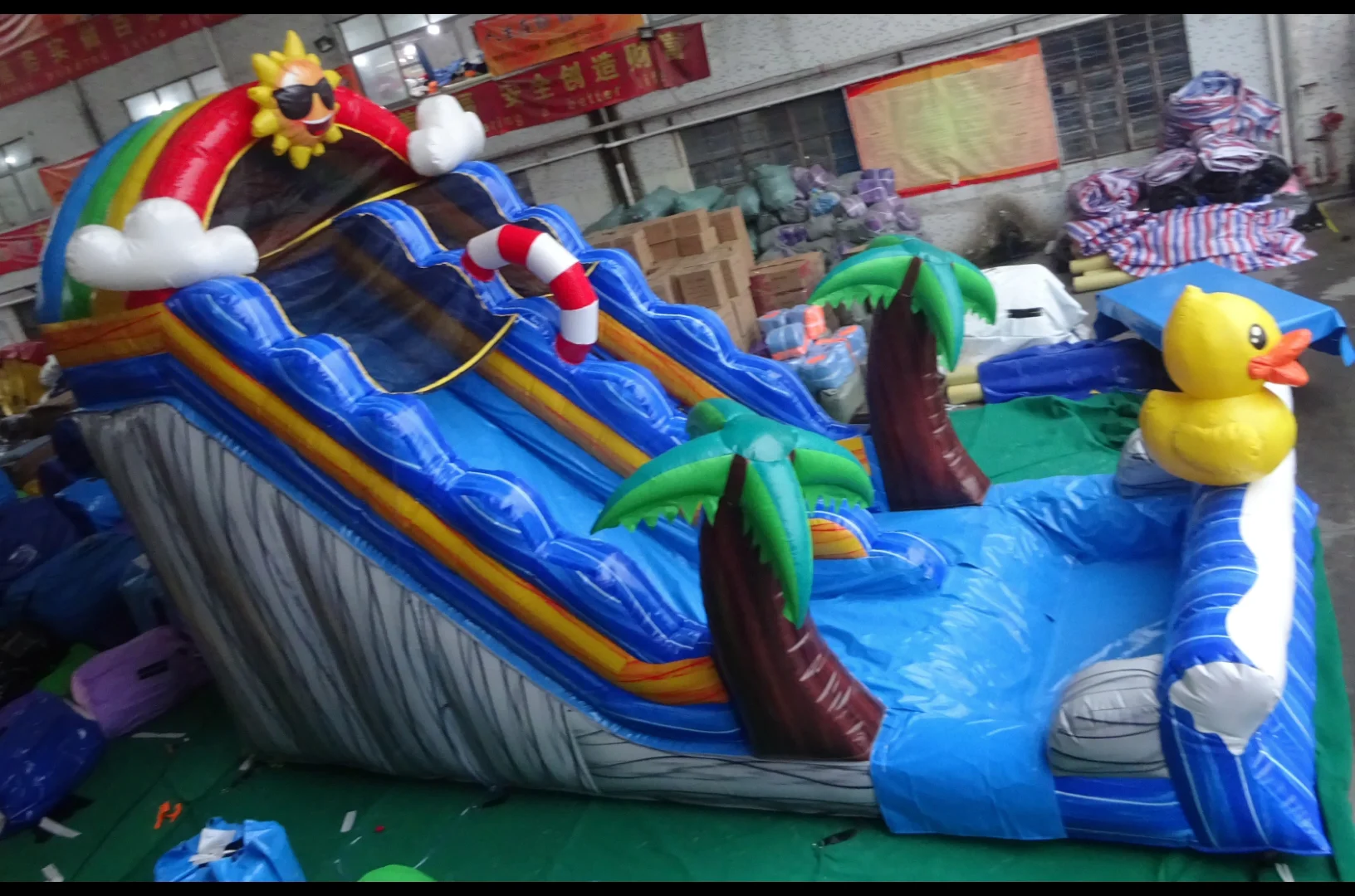 Farm Bounce House Farm Animals Inflatable Slide Commercial Inflatable Dry Slide For Sale Buy