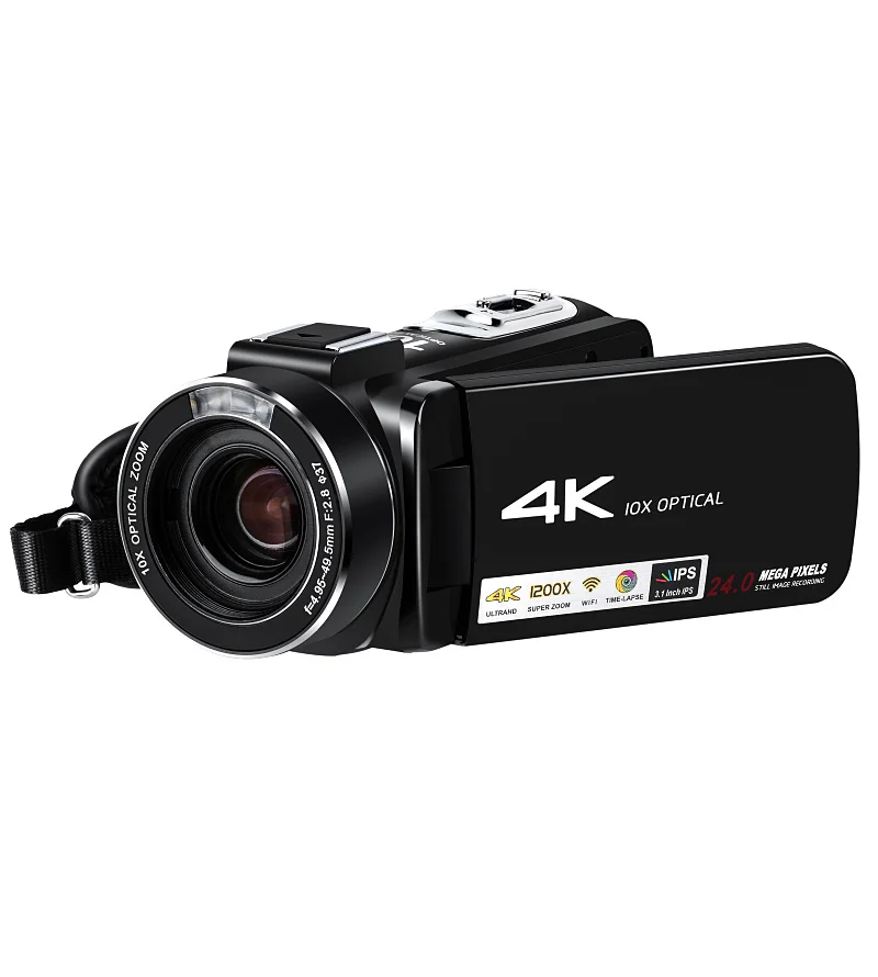 10X Optical Zoom Digital Video Camera Full Hd 1080P