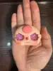Platino rosa cipria - occhio singolo