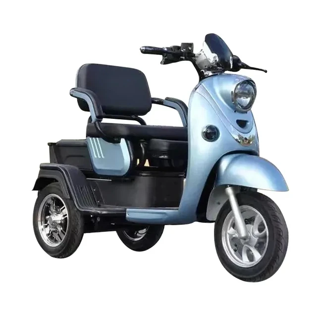 China New small Electric Passenger Tricycle bike Three Wheel Scooter for sale