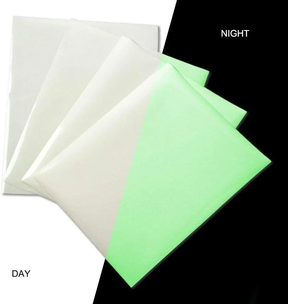 Luminous Inkjet Printing Paper Photoluminescent Printing Paper A4 Glow in the Dark Paper for Printing and Decoration