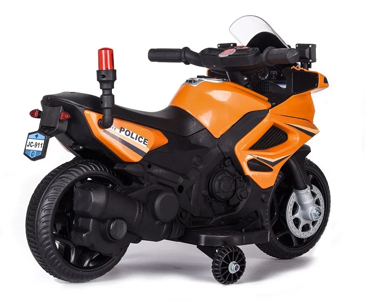 ライセンス取得済みのアプリリア電動バイク乗用玩具、補助輪付き、6V