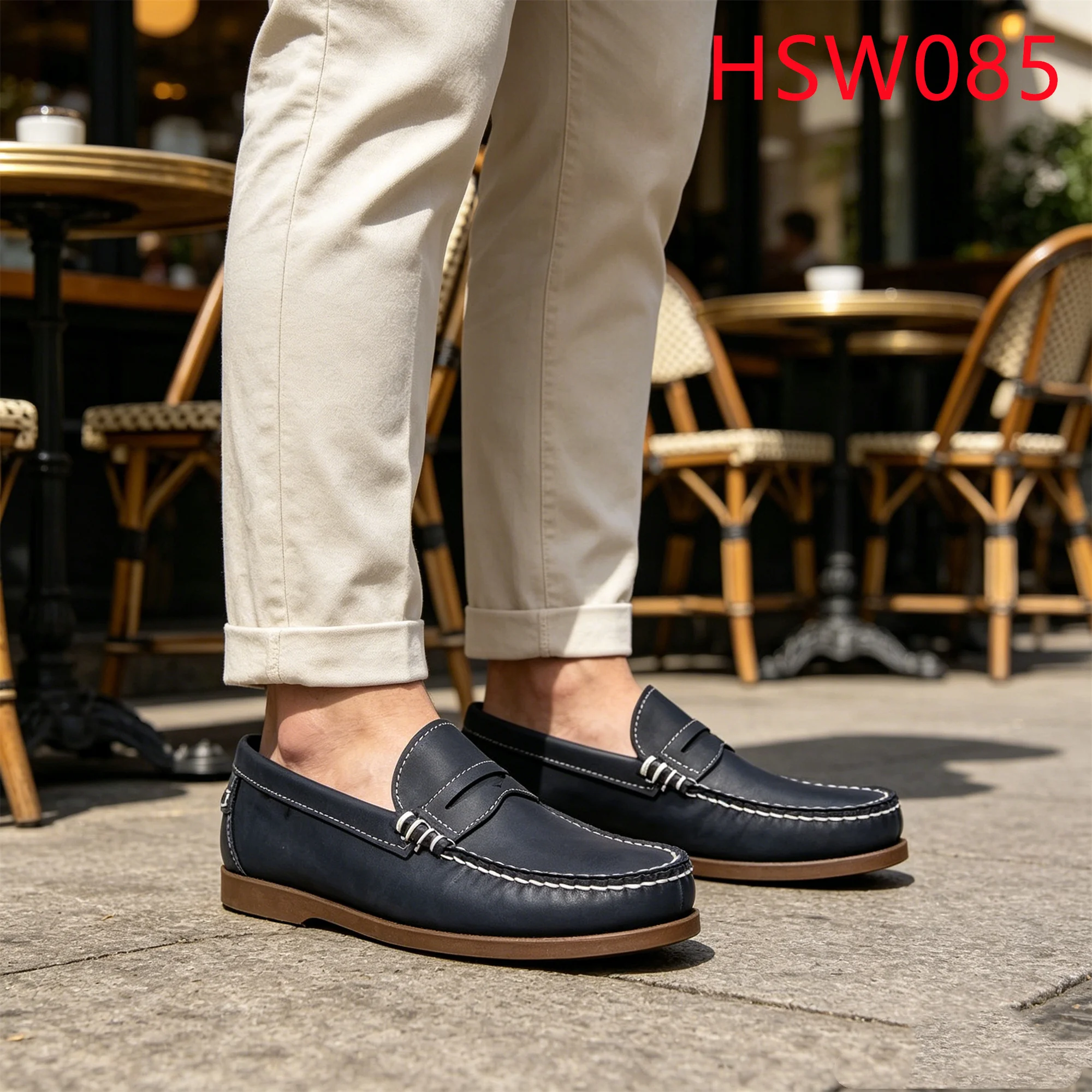 ZYF,Social Gathering Mask Style Easy Wear Deck Shoes Popular in Spain Island Vacation Handcraft Refined Look Driver Shoes HSW085