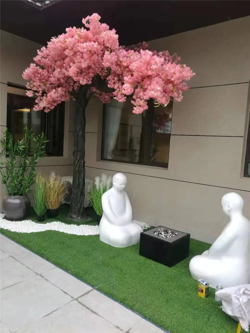 K01203 Artificial Sakura Trees - Elegant Cherry Blossoms
