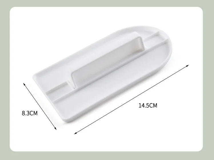 Fondant Icing Smoother Polisher for Cake Decoration Sugarcraft Scraper Paddle Tool
