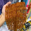 13 Amber Dark Irregular 4-6mm