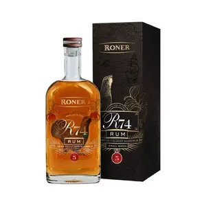 High Quality 5Y.O. Rum R74 0,70 Lt 6 Bottles Per Box Premium Turning Tool