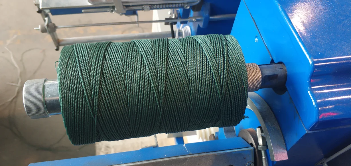 Custom Outer Packaging 6 Heads New Design Cotton Spool Winder Machine