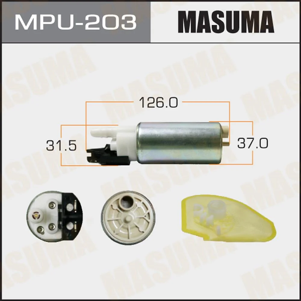 MPU-203 Japan MASUMA Fuel Pump for Nissan Qashqai TIIDA X-TRAIL