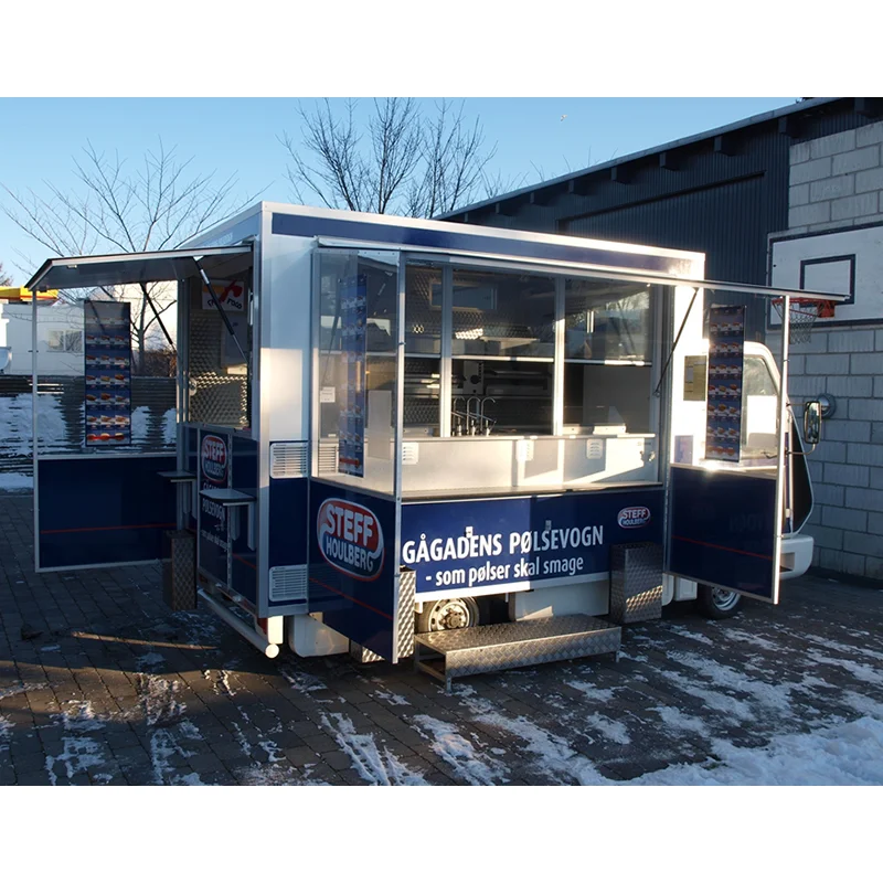 EG OEM ODM Custom Small Mini Mobile Electric Food Van Truck Fabricacin