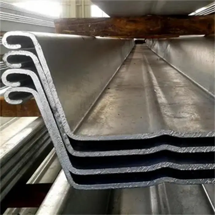 Fsp III Fsp IV Sy295 Sy390 Hot Rolled Building Structure Steel Profiles Z Type 9m 12m Sheet Pile Model Number Type III Type II