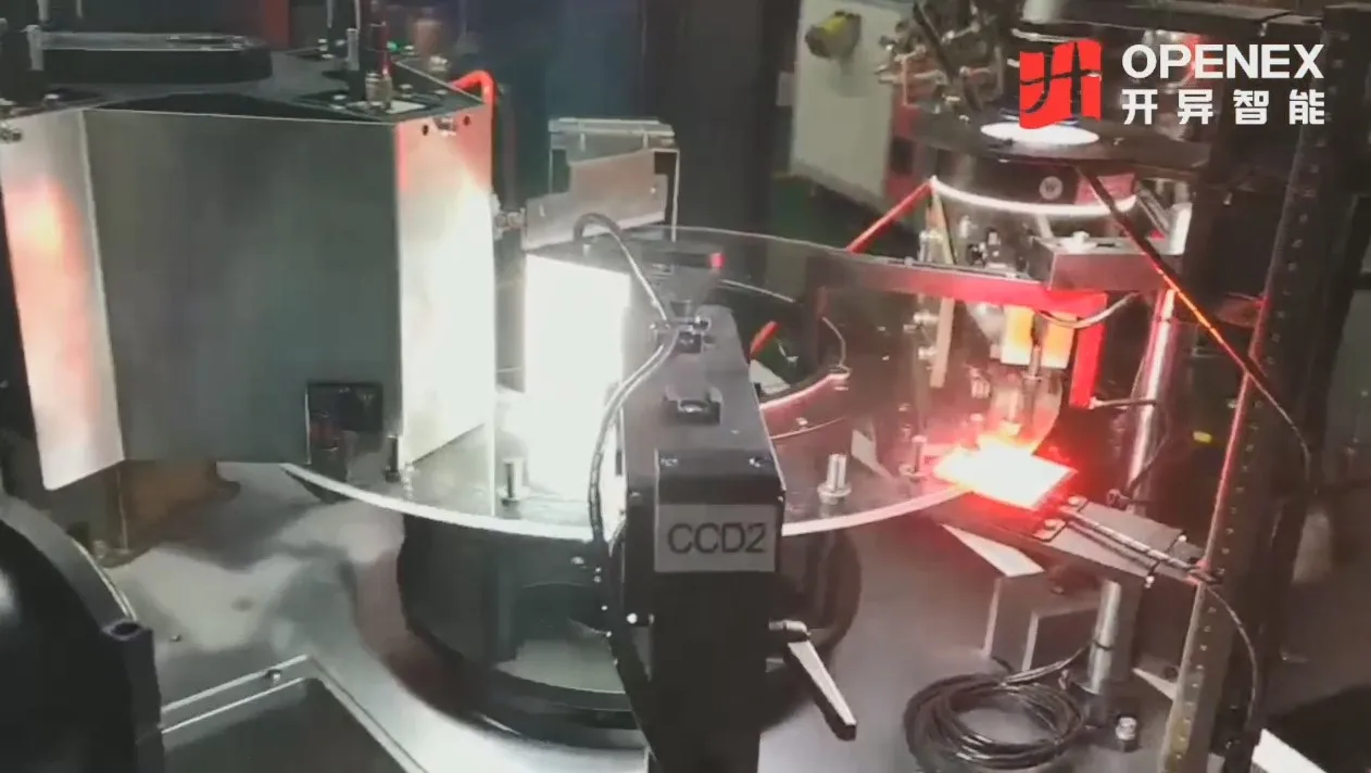 Optical Thread Inspection Machine OPENEX AI Deep Learning System for Custom Bolt Thread Inspection