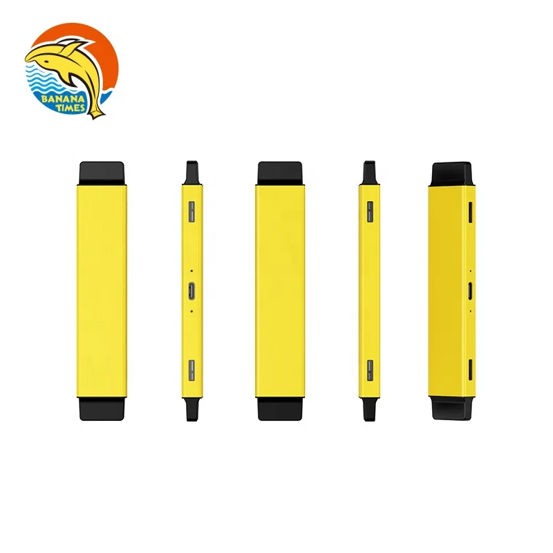 Canada hottest 360mah recharge cbd vaporizer pen BANANA packaging 1ml empty-disposable-vaporizer