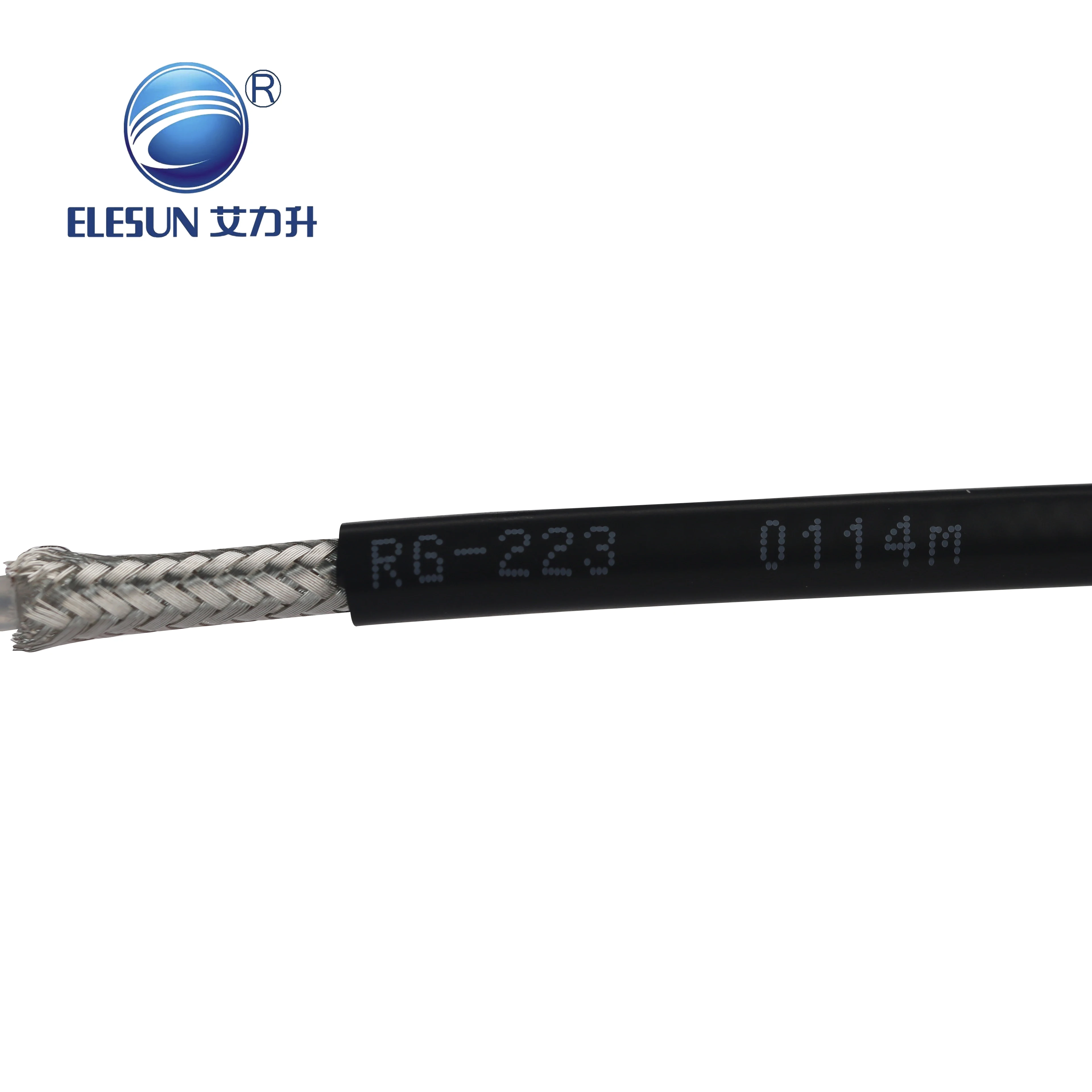Factory directly sale  Mil-C-17 Low Loss 50ohm Coaxial Cable RG223 for telecommunication