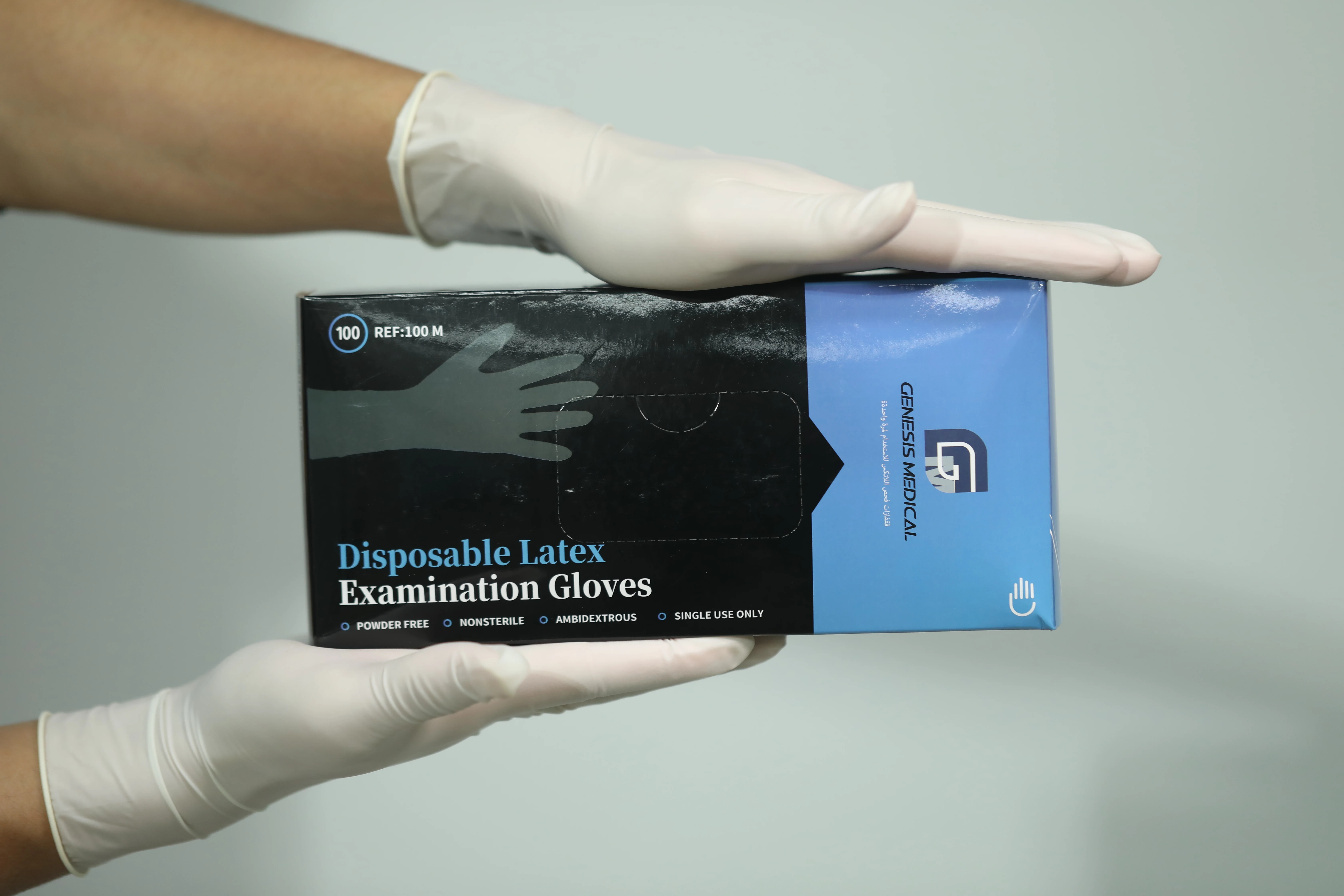 Лидер продаж, безопасные дешевые одноразовые белые латексные перчатки без порошка по низкой цене, оптом