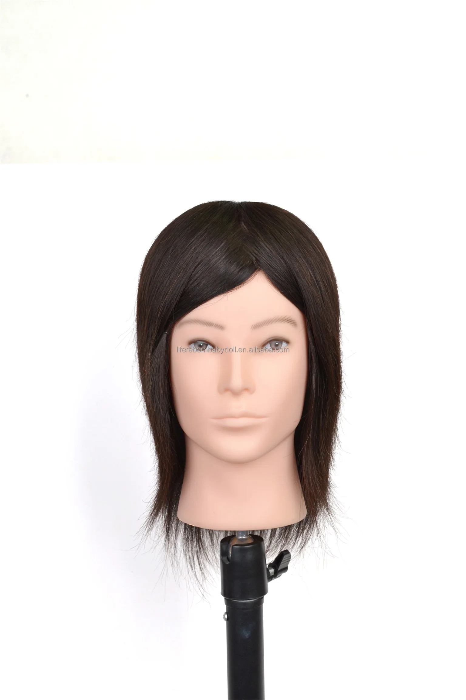 Wholesale Men Male Hair Mannequin Head Human Hair Wig Dummy Head   H8f1ac34801f243e69ab57bd4e2d803dbZ 