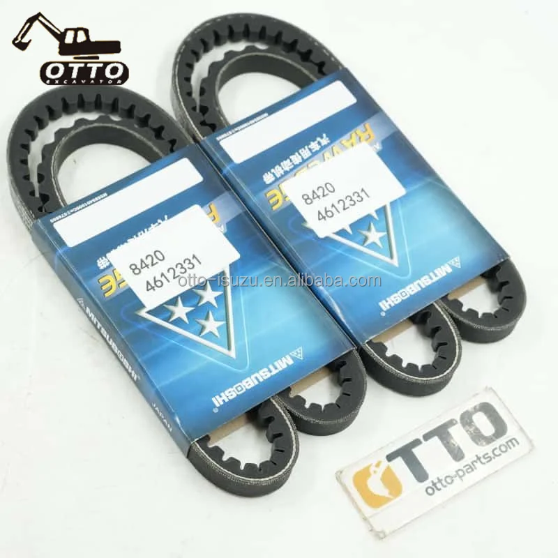 Genuine ZX330 AC Belt 4612331 for Hitachi Excavators - Durable Air