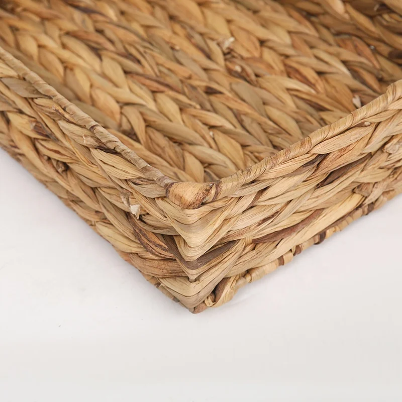 Корзина с Гиацинтом для воды, корзина для фруктов, фруктов, хлеба, лоток с ручками