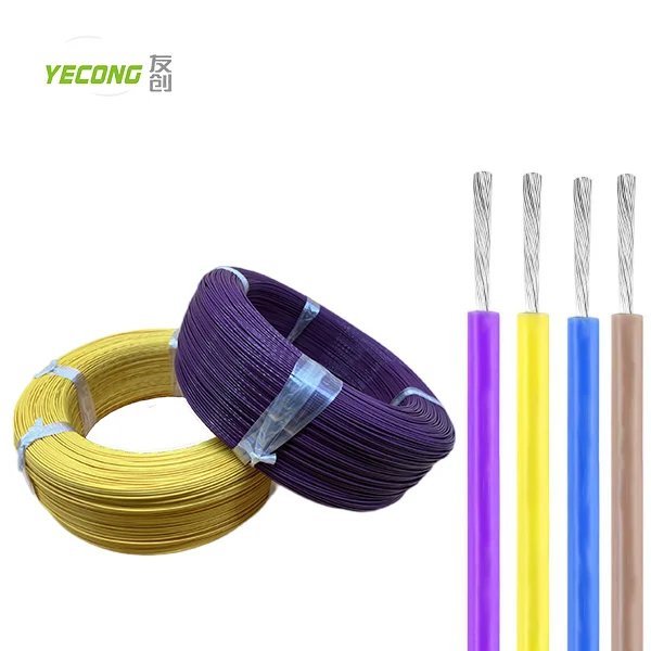High Temperature Wire 200C 600V Heating Wire UL11486 Silver Copper Cable PTFE Coated Electrical Supplies