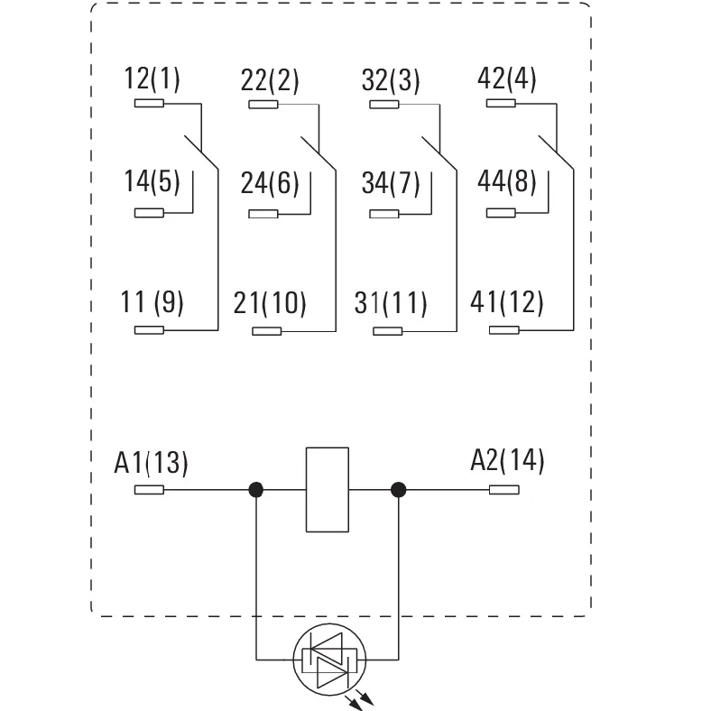 Weidmuller DRM570024LT LED Relay 7760056097 Electromagnetic Theory with Sealed Protection