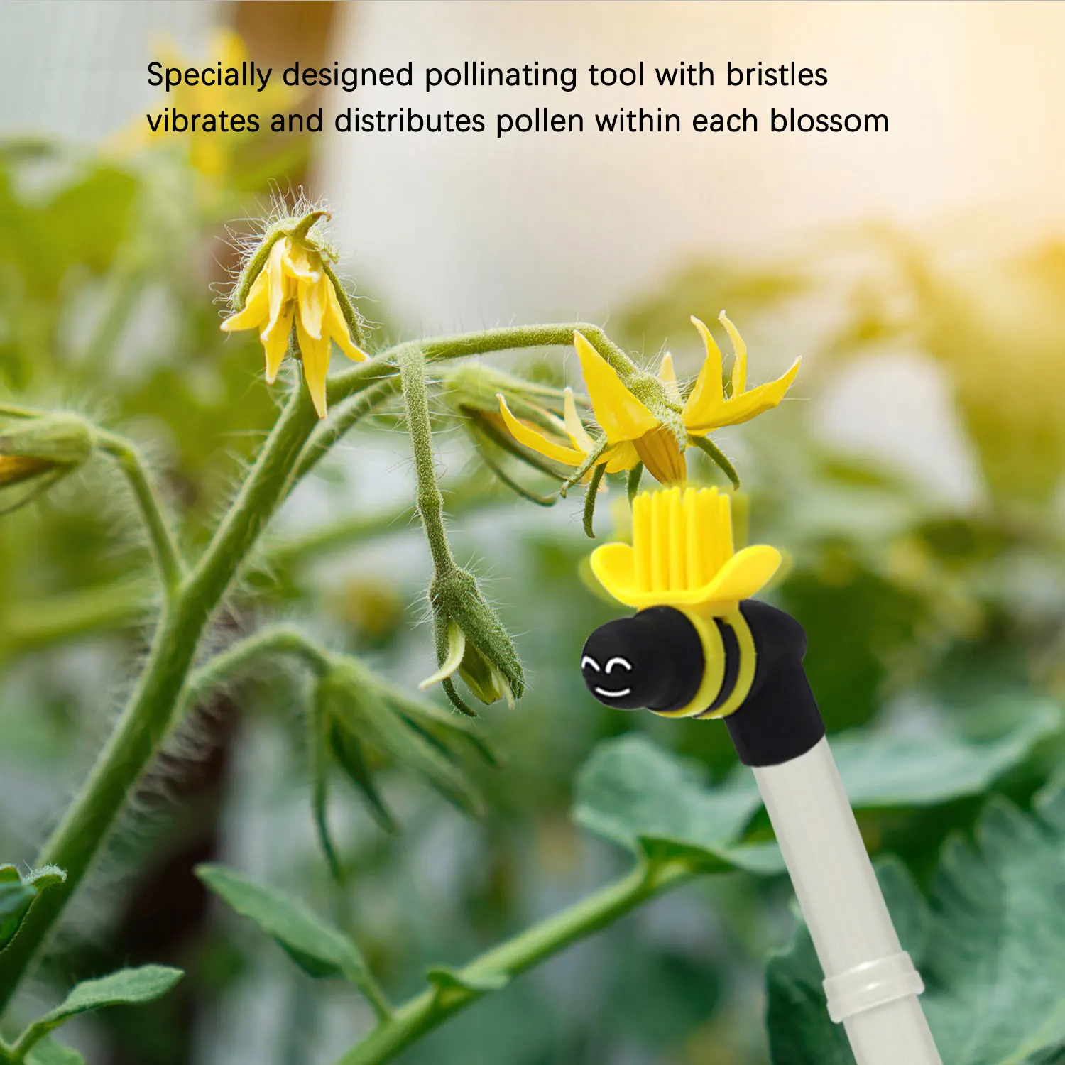 Electric Tomato Bee Pollinator Tool,Eggplant Pepper Flowers Automatic ...