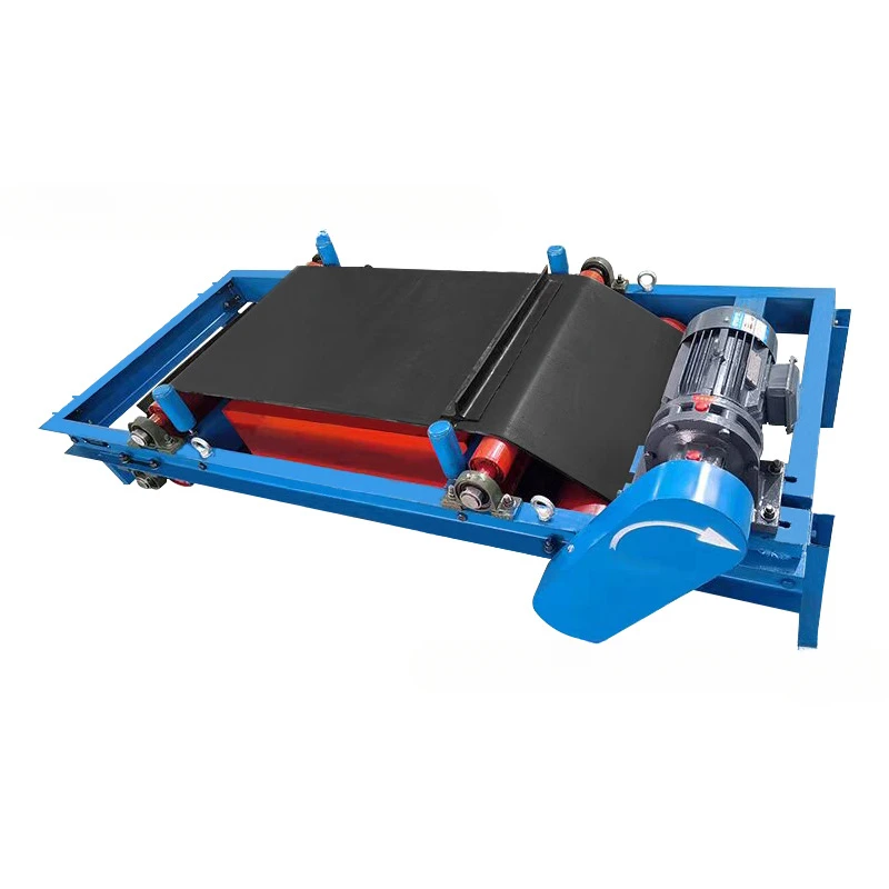 TEBAK Iron Remover Iron Absorber Double Layer Conveyor Self Dumping Iron Remover Factory Direct Sales Complete Specifications