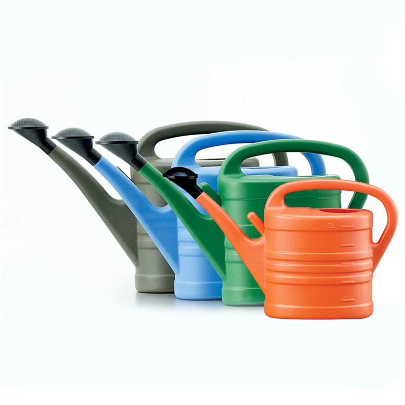 Large Capacity 3l 5l 8l 10l 12l 14l Pe Plastic Garden Water Cans With