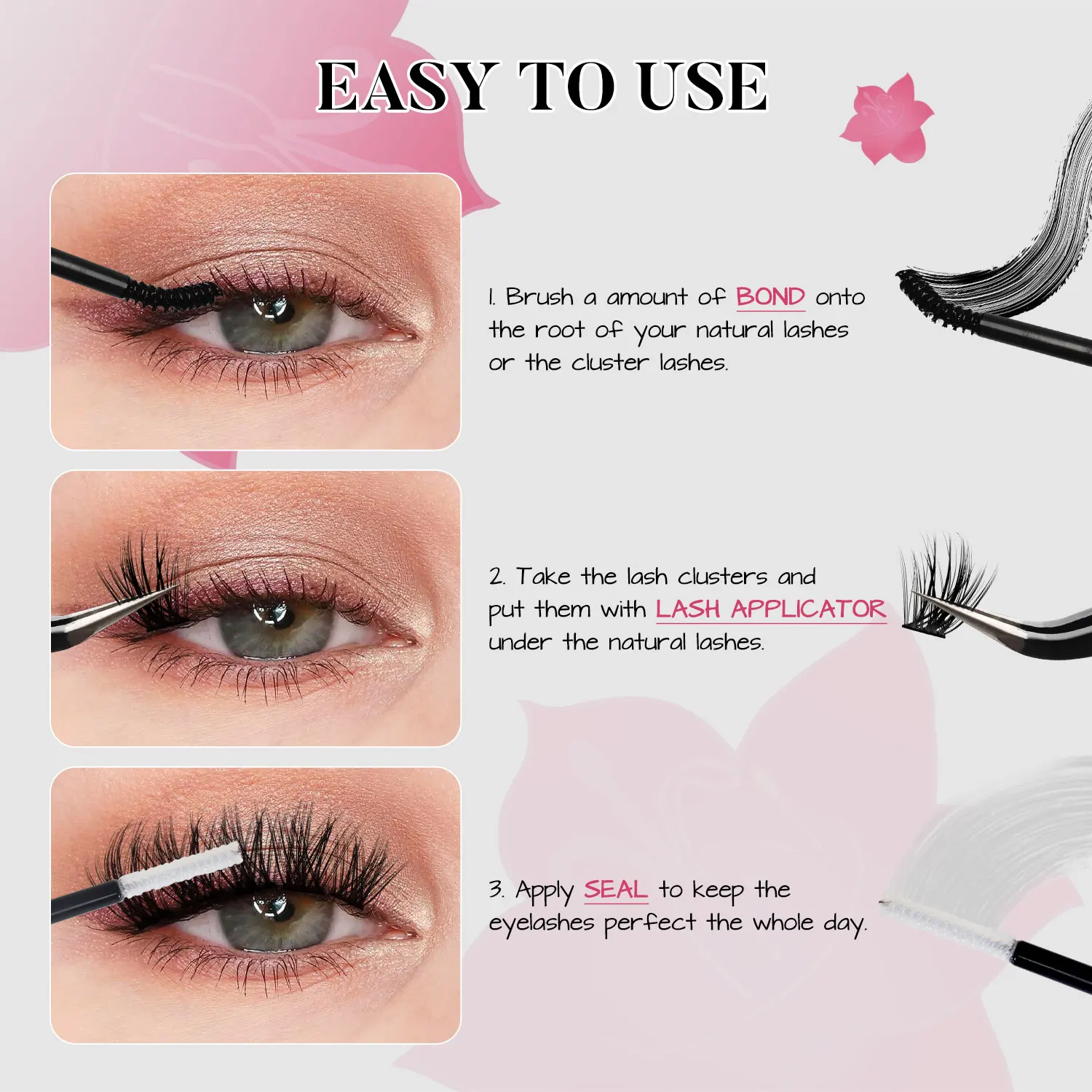 Diy Eyelash Grafting Glue Bond And Seal Fast Dry Waterproof Original