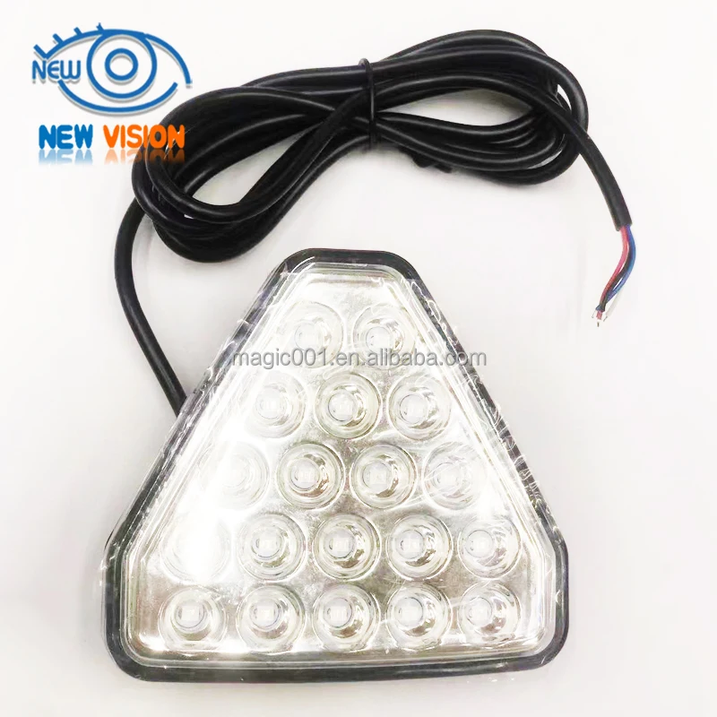 thumbnail image 2 of Universal F1 Style LED Third Brake Light, 12 Red LED With Red Lens, Bolt-On Rear Stop Lamp 2 of 4