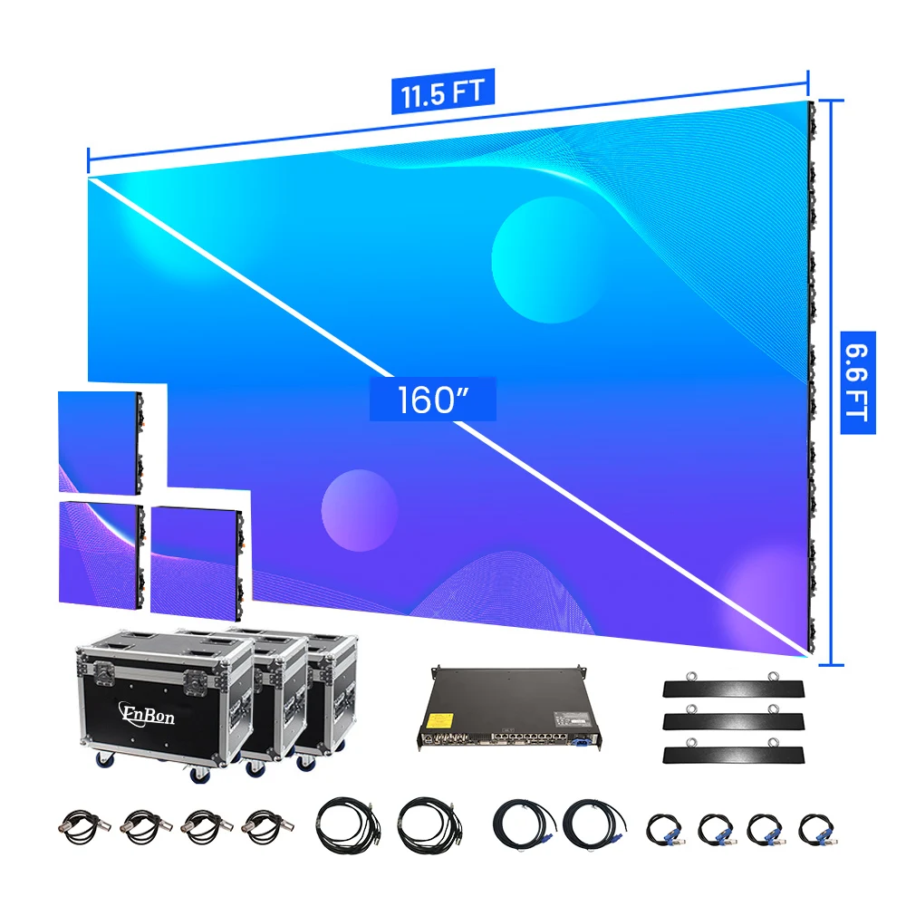 P2.6 Turnkry Package Complete Indoor Church Led Video Wall Cheap Led