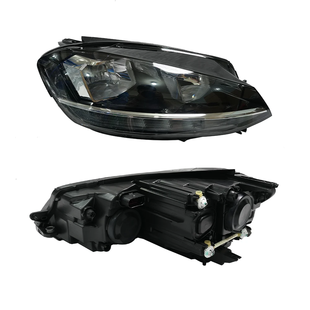 Replacement Halogen Headlight Head Light Headlights for VW for Volkswagen for Golf 7.5 Golf7.5 Mk7.5 Head Lamp 2016-2019