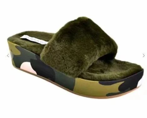 ladies camouflage slippers