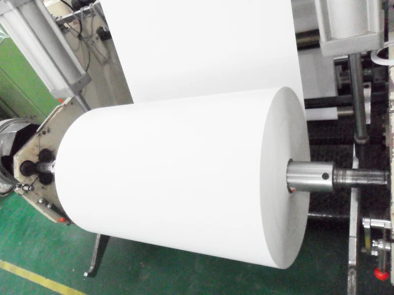 Класс термобумага рулон бумаги машинной намотки 55gsm 58gsm 60gsm 65gsm 70gsm 80gsm Тепловая рулонная бумага большой рулон термобумаги изготовление размеров под заказ