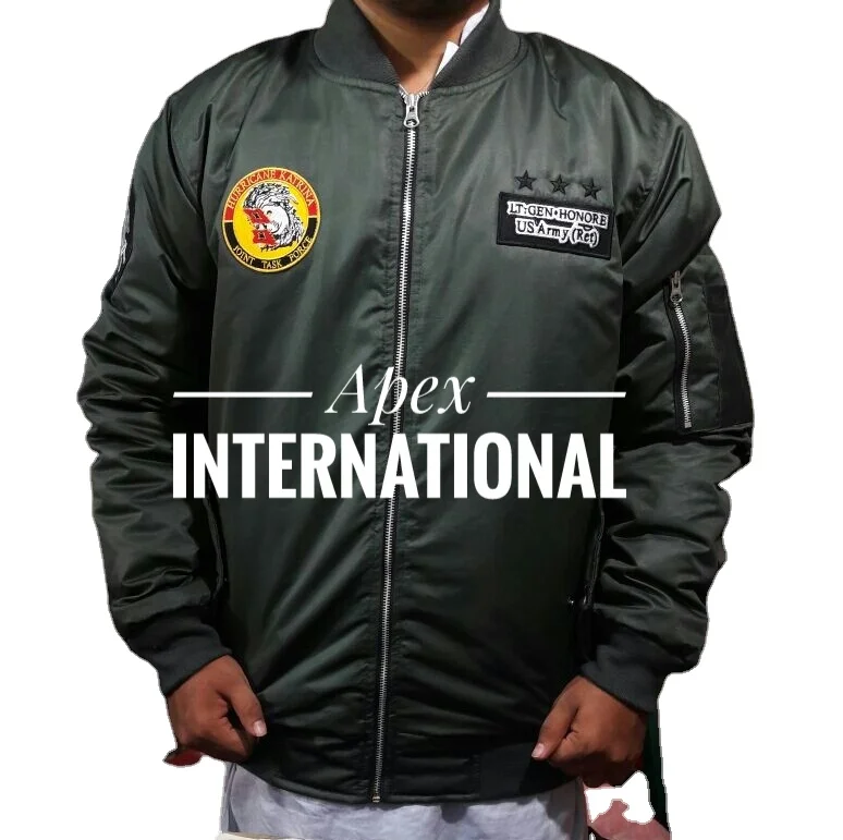 Military Patches Flight Jacket Custom Air Force Ma 1 Flight Jacket Flight Jacket Buy Flight Jacket Ma 1 Flight Jacket Bomber Jacket Product On Alibaba Com