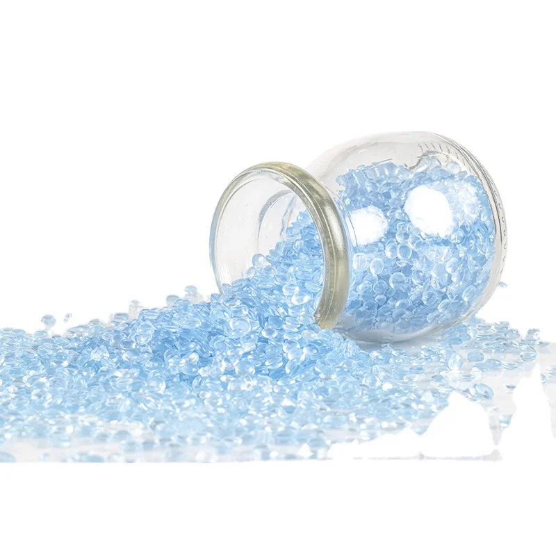 Natural Transparent PVC Plastic Raw Material Compound Pellets Crystal PVC Granules 60-70 a for Shoes Sole