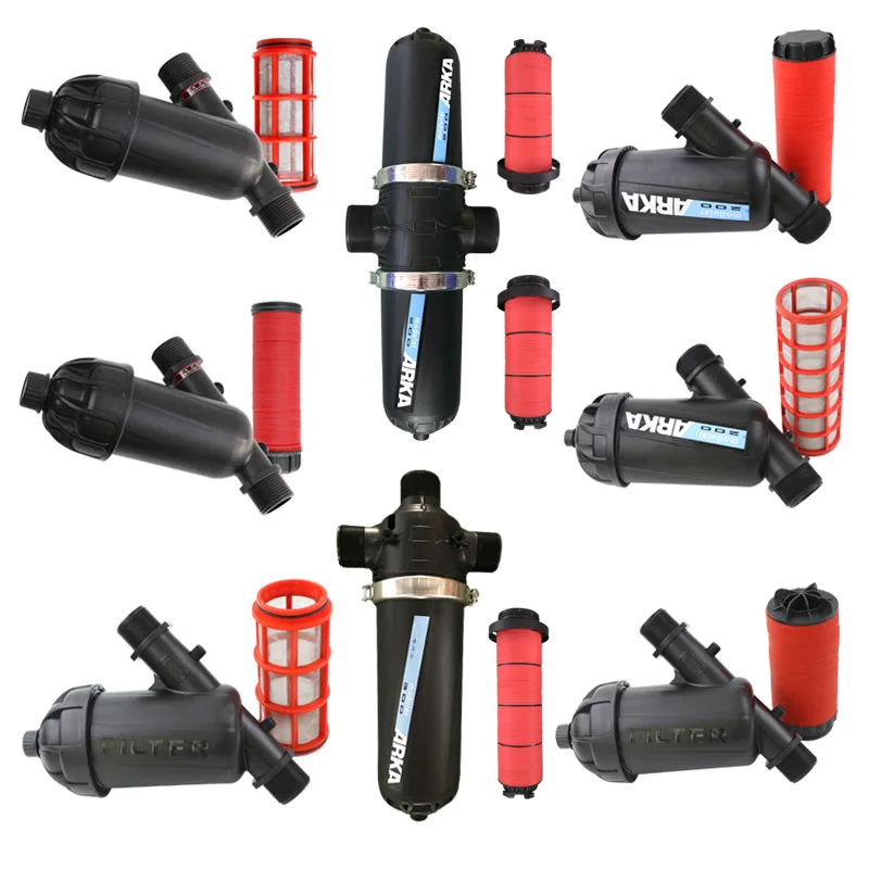 50mm Screen 3 Inch Drip Irrigation System Water Filter Agricultural Equipment for Sprinkler Farm Irrigation Polyethylene Plastic