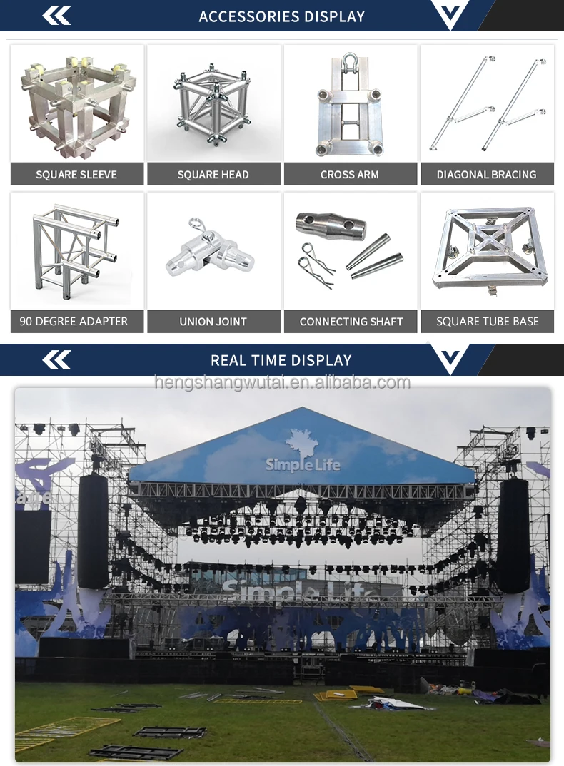 Truss Assembly Stage Truss Connector Sleeve Block for Out Door Event ...