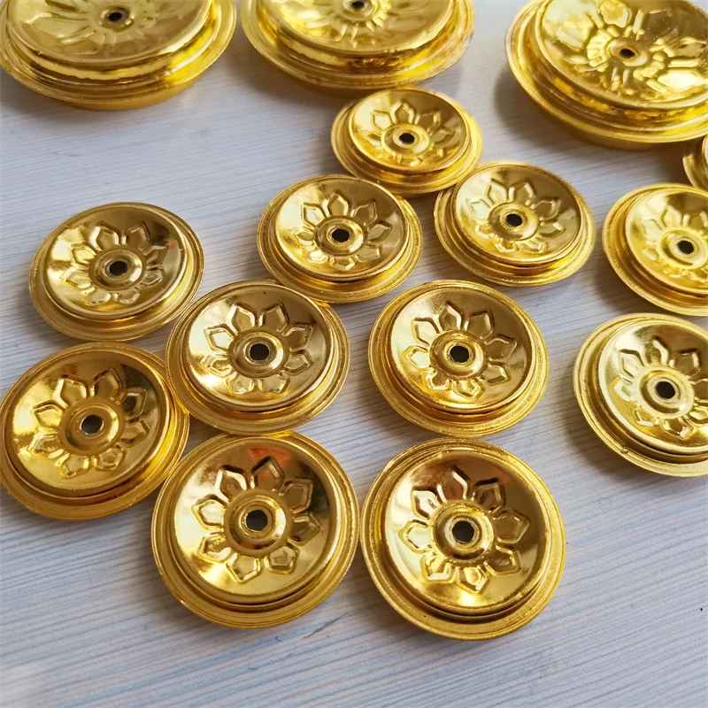 Aluminum Floating Holders for Oil Lamps Dia 4cm Wick Centering Devices for Temple Oil Lamps
