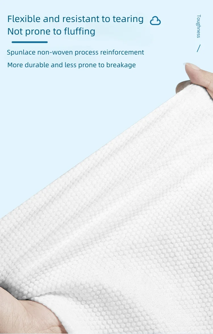 Ximiaorou Towel Makeup Face Cleansing Cotton Tissue Natural Soft Cotton ...
