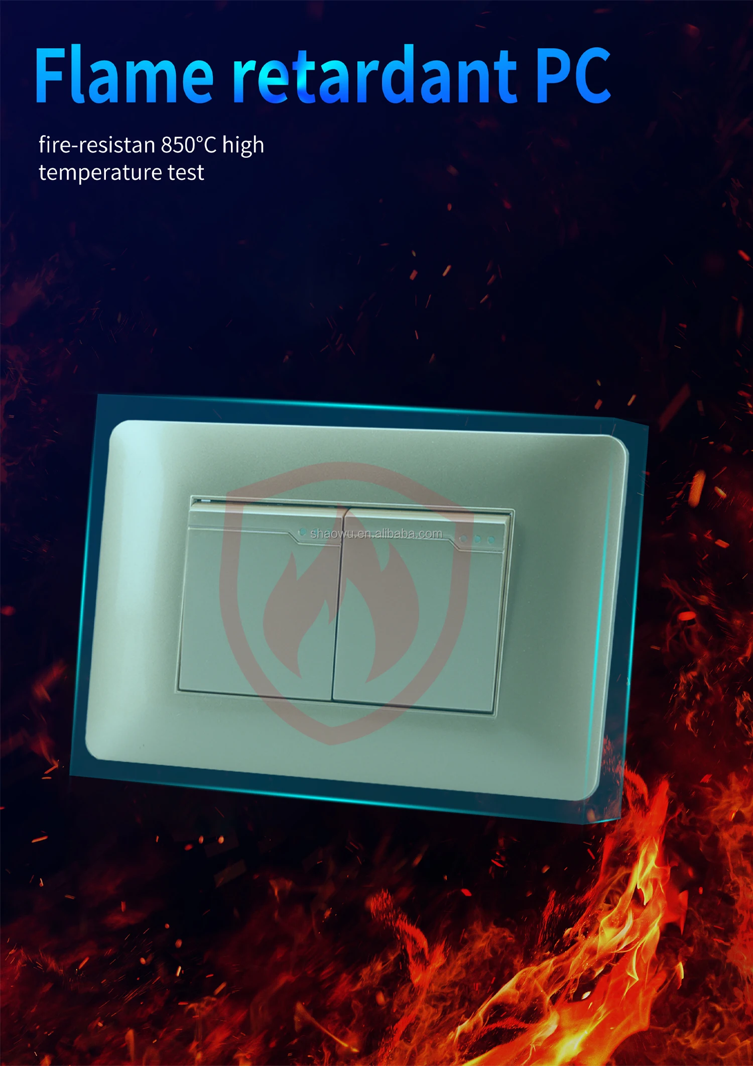 Thin 118 White Pc Colombia Mexico 1 Gang 110v Wall Light Electrical