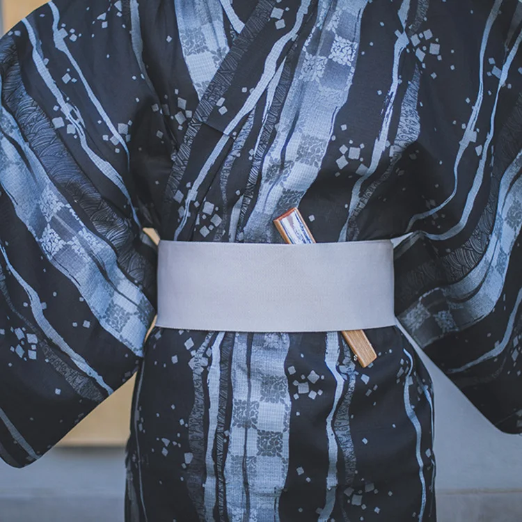 Source Yukata Men Hombres Readymade 2021 Khach San Japanese Par Homme  Traditional Kimono Summer Man Yukata Dress on m.