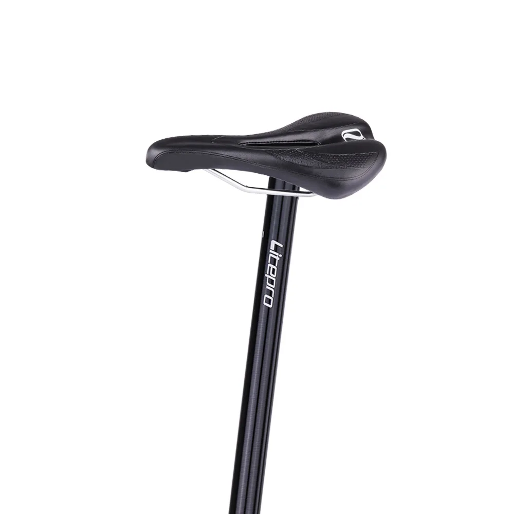 Litepro 33.9mm折り畳み式バイク用アルミ合金自転車シートポスト