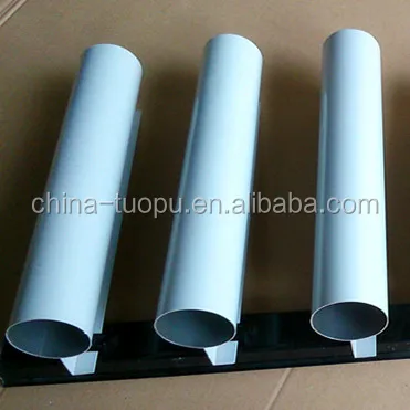 Interior Durable Round Tube Ceiling Panels Design for Airports, Malls, and Exhibition Halls