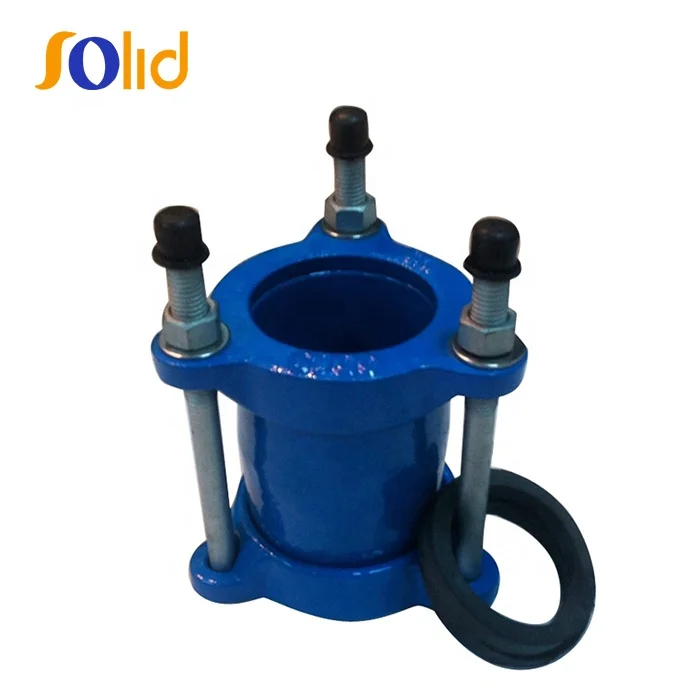 ISO2531 Hot Sale Ductile Iron Body Flexible Couplings Gibault Joint For PVC Pipe