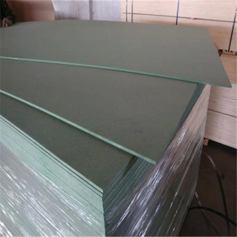 Eco-friendly Mdf Board Sheet 9mm 12mm 15mm 18mm Waterproof Green Hmr