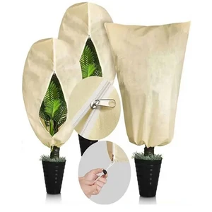 Waterproof Outdoor Tree Shrub Cover Garden Supplies Protector From Animals Bugs Pattern Fabric PP PE Material Tree Shrub Guard