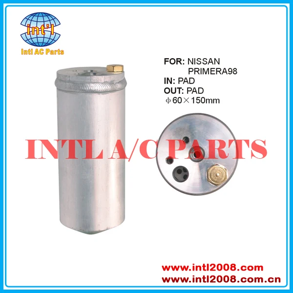 INTL-AR242 Receiver Drier Dryer A/C for INFINITI G20 I30 QX4 auto air conditioning drier for Nissan Sentra Frontier 921304Z000