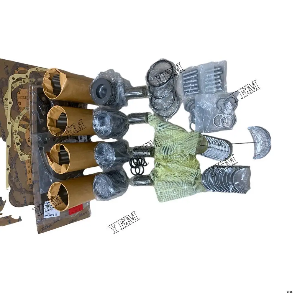 Factory Direct Sales 3054 Engine Rebuilding Kit With Piston Rings Full Gasket Set Valves Kit Bearing Set for Caterpillar