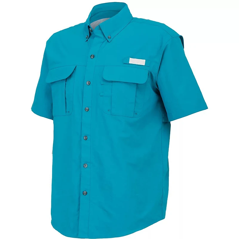New Arrival Sun Protection Mens Button Down Columbia Short Sleeve