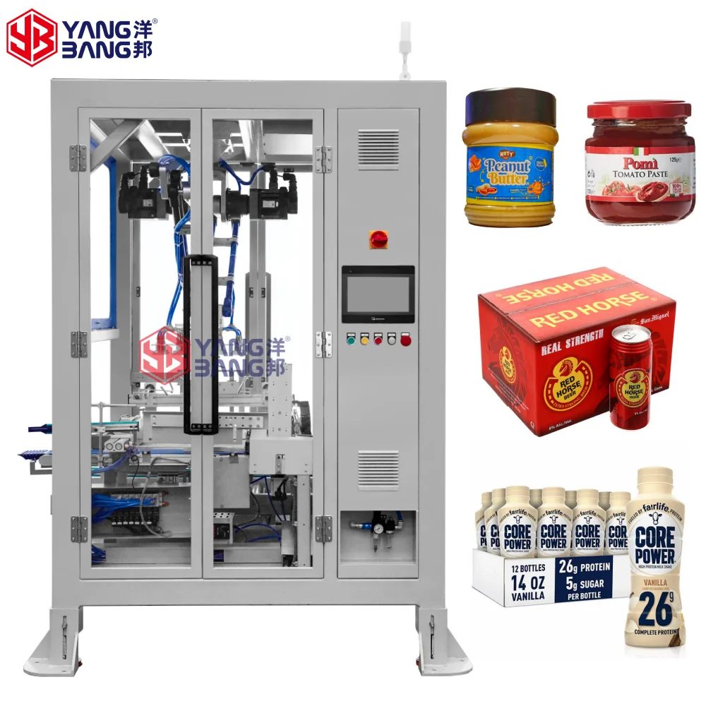 Smart Automatic Robot Arm Packing Machine Robot Pick and Place for Jars ...